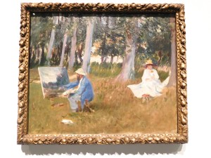Claude Monet By John Singer Sargent