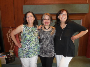 With my twin cousins, Pam and Sue, in Evanston.