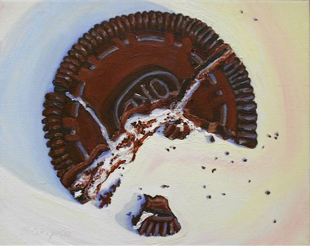 original oil paintings of desserts by beverly shipko